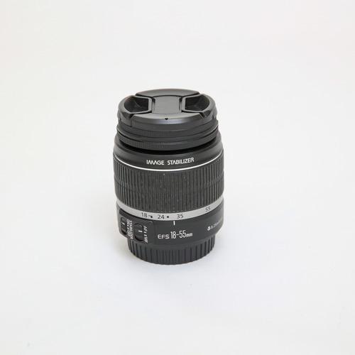 Lente Canon Ef-s 18-55mm F/3.5-5.6 Canon Ef-s Preto (Usado)