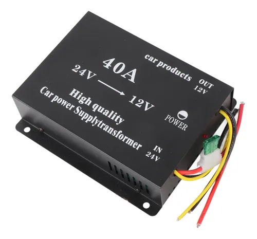 Convertidor Reductor De Voltaje Directo De 24 Voltios A 12 V