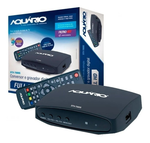 Imagem 4 de 4 de Kit Antena Hdtv Interna Com Conversor Digital Terrestre