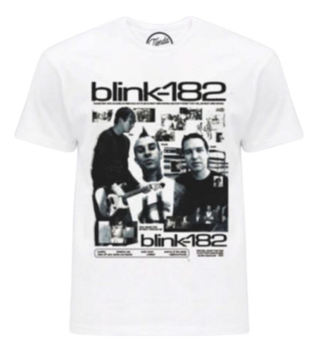 Playera Blink-182 Please Stay Until Poster 8 T-shirt