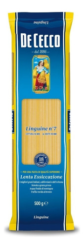 Fideos De Cecco Linguine N° 7 500 Gr. 