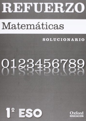 Matematicas 1 Eso Cuaderno De Ejercicios Refuerzo Solucion -