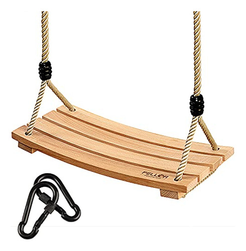 Pellor Juego De Columpio De Madera Para Interiores Y Exterio