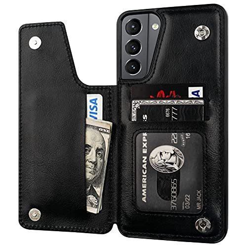Onetop Compatible Congalaxy S21 Wallet Case Khhb3