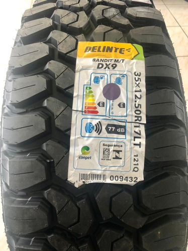 Kit 04 Pneus 35x12.50 R17 121q Dx-9 M/t Bandit Lt 10pr