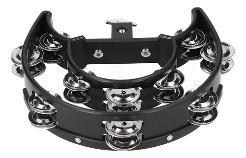 Pandereta Con Soporte For Charles, Pandereta De Campana De