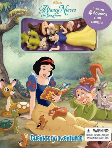 Libro Disney Blanca Nieves Cuentos Y Aventuras