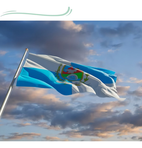 Bandeira Estado Rio De Janeiro Rj - 1,50x0,90mt