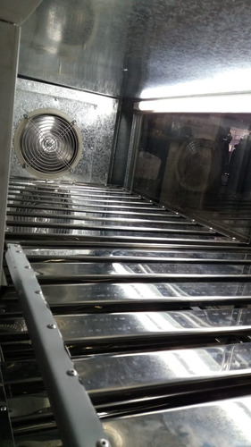 Acero Inox Heladera Vitrina Mostrador Exhibidora 2.00 Mts