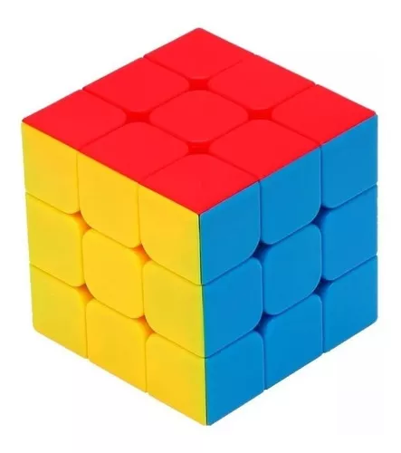 Cubo Mágico 3x3 Profissional Cor Da Estrutura Colorido