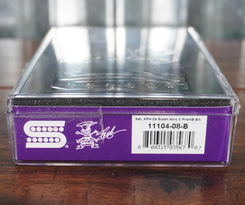 Set Pastillas Seymour Duncan Alnico Ii Pro Slash Black