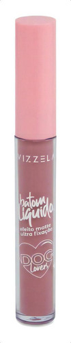Vizzela Dog Lovers Batom Líquido Shih Tzu Matte 3,5g