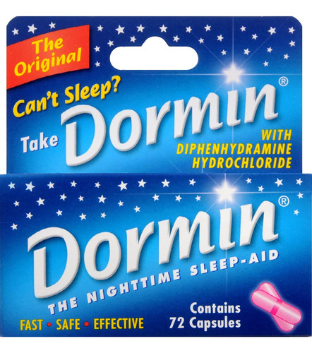 Dormin Nighttime Sleep-aid - 72 Capsulas, Paquete De 6