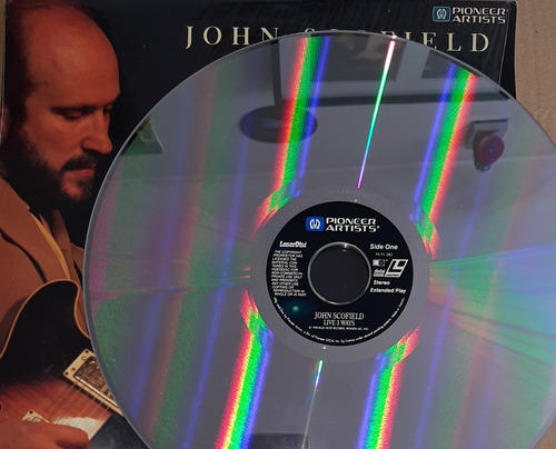 Imagen 2 de 5 de John Scofield Live 3 Ways Laser Disc Pioneer Impecable!