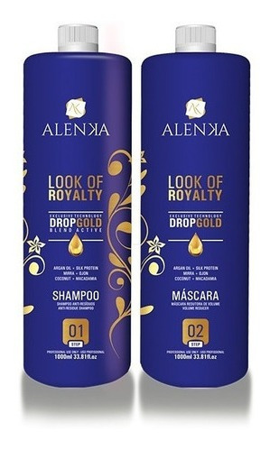 Imagem 2 de 4 de Alenka Progressiva Sem Formol + Manutenção Alenka 4 Passos