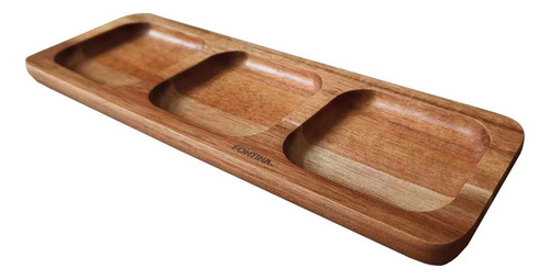 Bandeja De Madera Para Aperitivos 30cm Fontina® Premium