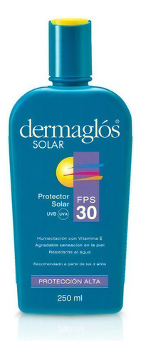 Protector Solar Dermaglos  Fps 30 Con  Vitamina E