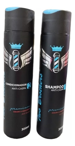 Kit Shampoo E Condicionador 300ml Anti-caspa Two Brothers