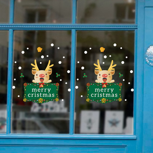 2 Pegatinas De Pared Con Forma De Corona De Navidad Para Ven