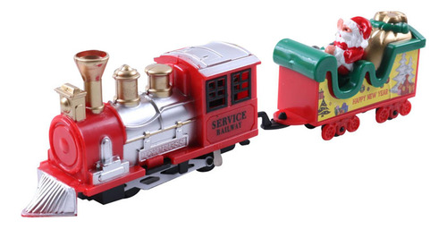 Juego De Tren De Navidad Retro, Decoración De Árbol De