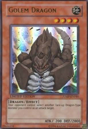 Dragón Golem Ultra Raro Yugioh