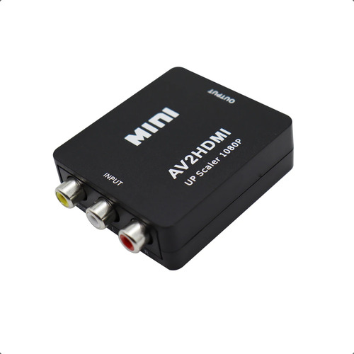 Two Pack 2 Adaptador Conversor Av Rca Análogo A Hdmi Digital