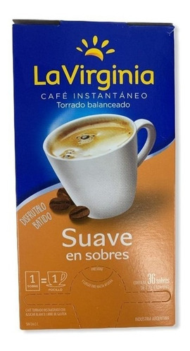 Café Instantáneo La Virginia Individual  Olivos 