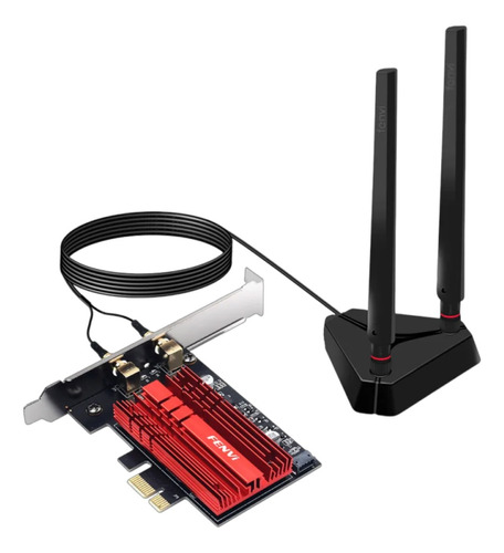 Adaptador Tarjeta Red Wifi 6 Pci-express Banda Dual 802.11ax