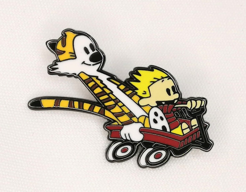 Pin Fantasía, Calvin And Hobbes, Jugando