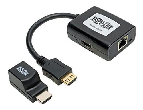 Kit Extender Tripp Lite Hdmi Sobre Cat5 Cat6, Cable De Alime