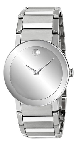 Movado Reloj De Pulsera De Acero Inoxidable Movado 606093 Za