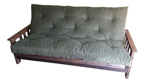 Futon 3 Cpos Lustre Y Chenille / Envio Gratis A Todo El Pais