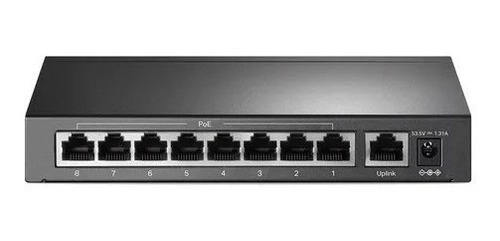 Switch Tp-link Fast Ethernet Tl-sf1009p, 9 Puertos 1.8 Gbit