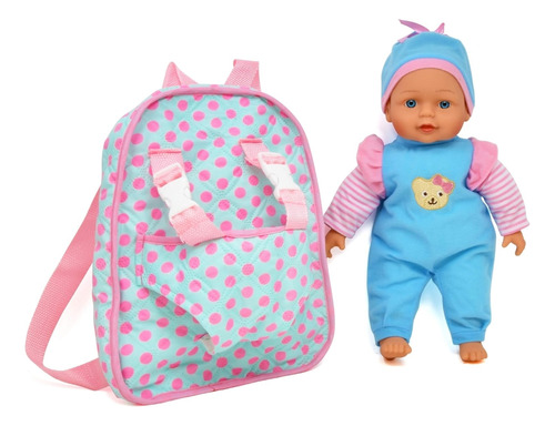 Baby Lilly Porta Muñcas Bebé  Mochila Juguetes Para Niñas 