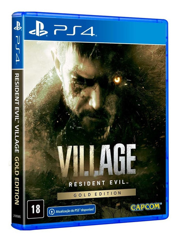 Jogo Resident Evil Village Gold Edition Ps4 Br Midia Fisica