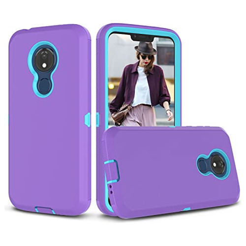 Funda Para Moto G7 Power/moto G7 Supra/g7 Optimo Maxx Morado