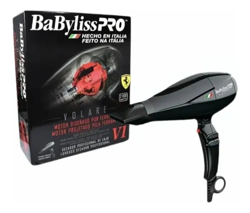 Secador Babyliss Pro Ferrari Volare 2000w Turbo Liviano