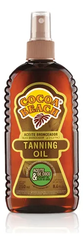 Cocoa Beach Bronceador Aceite Coco 250 Ml Pack 8 Unidades