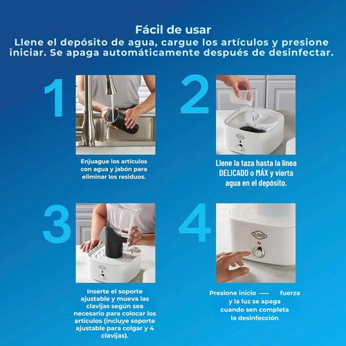 Limpiador Desinfectante A Vapor Clorox Multiusos 2 Niveles