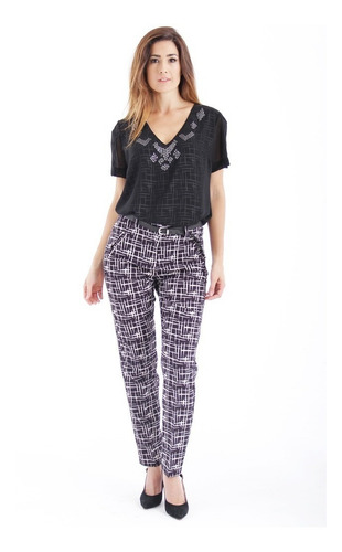 Remera Top Mirta Armesto Touch Mujer