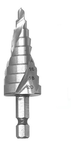 Mecha Escalonada 4 A 20mm Acero Rapido Bremen 7488