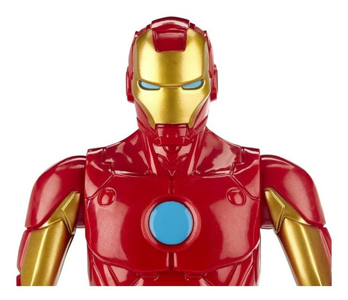 Imagem 5 de 6 de Avengers Vingadores Boneco 30cm Homem De Ferro Hasbro E7873