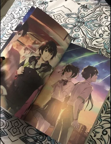 Your Name Light Novel + Your Name Mangá - Edição Unica - Obra completa de  uma só vez!