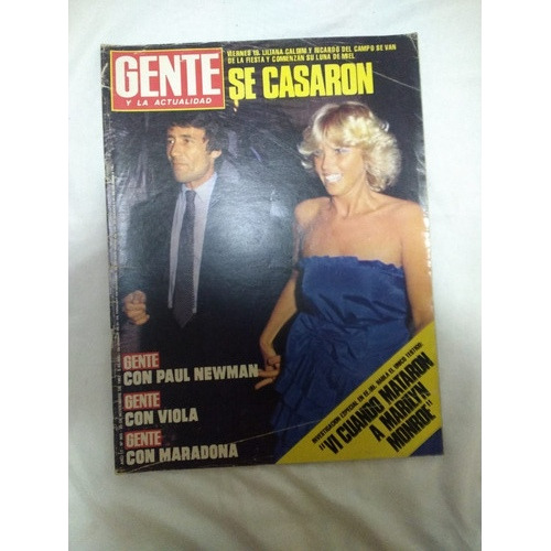 Revista Gente 905 Maradona En Barcelona 1982