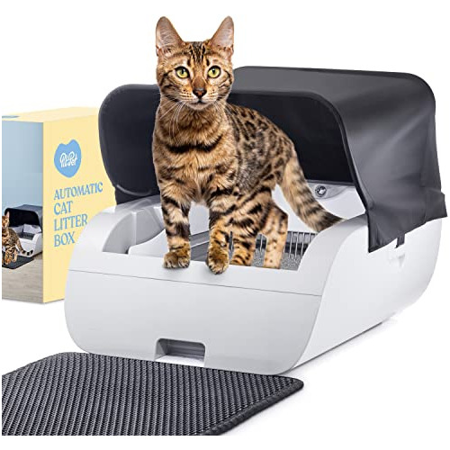 Nueva Bandeja De Arena Automática Inteligente Gatos, B...