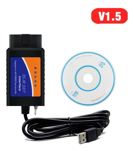 Escáner Automotriz Elmconfig Forscan Usb Elm327 Obd2 Windows