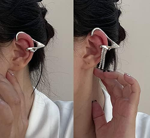 Brinco Com Punho De Orelha De Elfo Para Mulheres Elven Envo