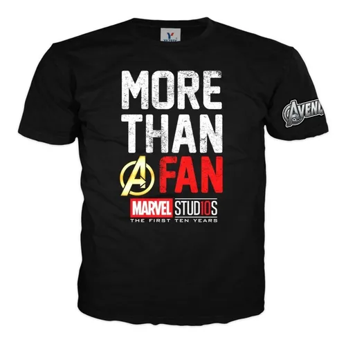 Playera Avengers More Than Fan Dtg More Frente Y Espalda Meses
