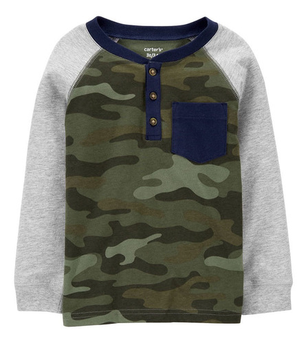 Carter´s Remera Mangas Largas Camuflaje 1m717910