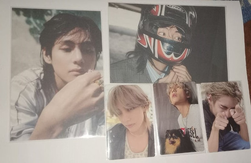 Lote De Photocards Y Postales De Taehyung (bts)- Originales (Usado)